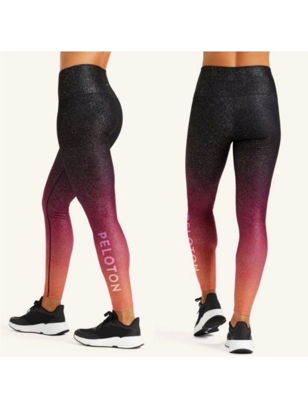 Peloton × WITH (Wear it to Heart) Sunrise Fade High Waist
Leggings Sz S ombré